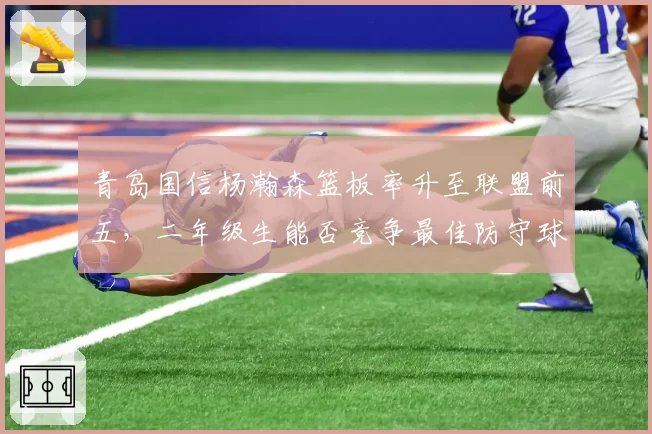 青岛国信杨瀚森篮板率升至联盟前五，二年级生能否竞争最佳防守球员？